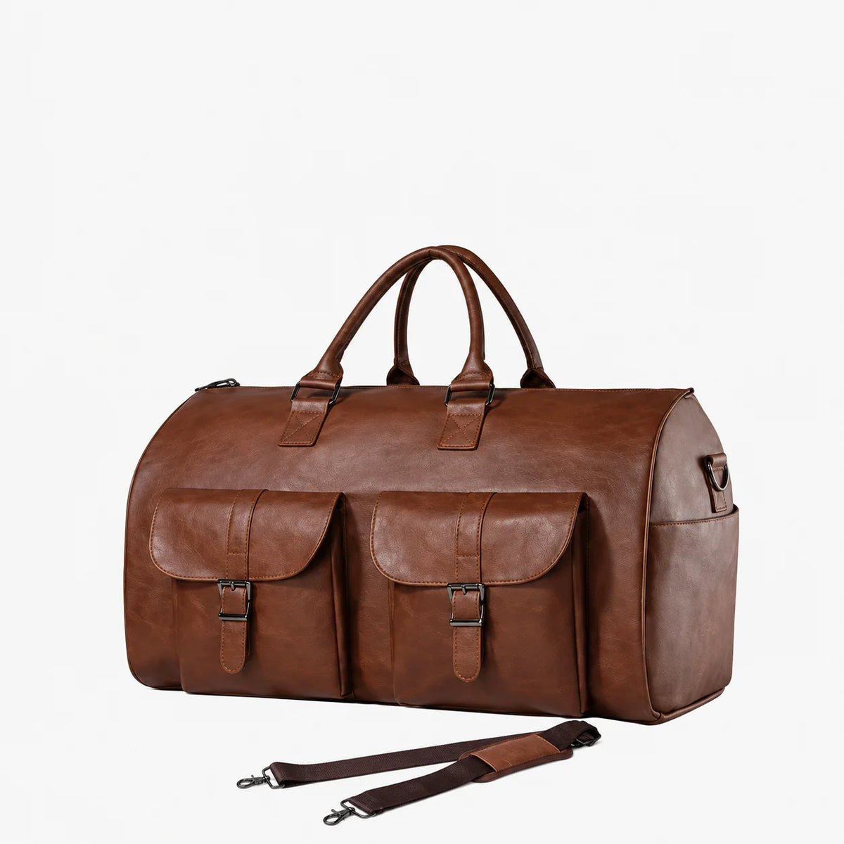 Duffle Bag Convertible Garment Carrier & Shoe Compartment