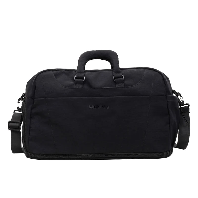 Duffle Bag Large Capacity Multiple Pockets & Padded Strap