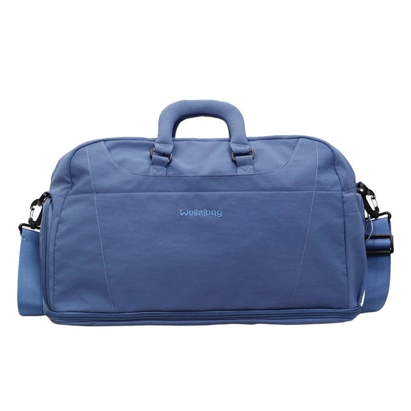 Duffle Bag Large Capacity Multiple Pockets & Padded Strap