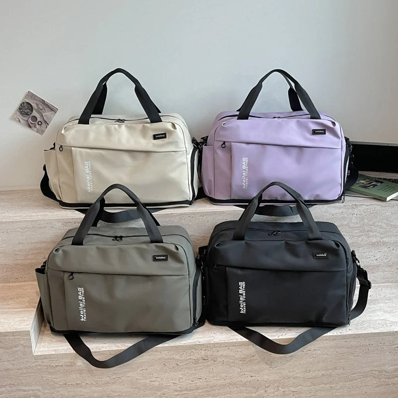 Duffle Bag Large Capacity Multiple Pockets Water-Resistant