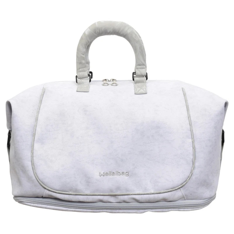 Duffle Bag Spacious Multi-Pocket Detachable Strap