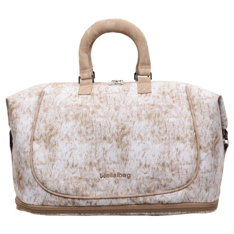 Duffle Bag Spacious Multi-Pocket Detachable Strap