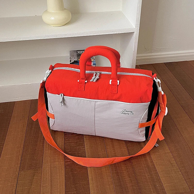 Duffle Bag Spacious Padded Handles & Adjustable Strap