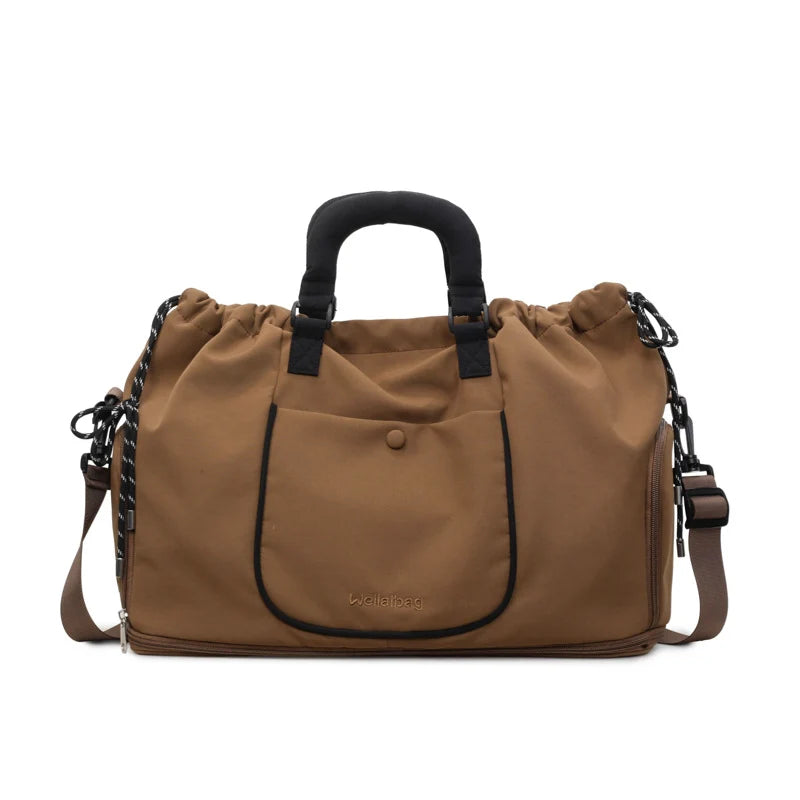 Duffle Bag Water-Resistant Detachable Shoulder Strap & Dual Handles