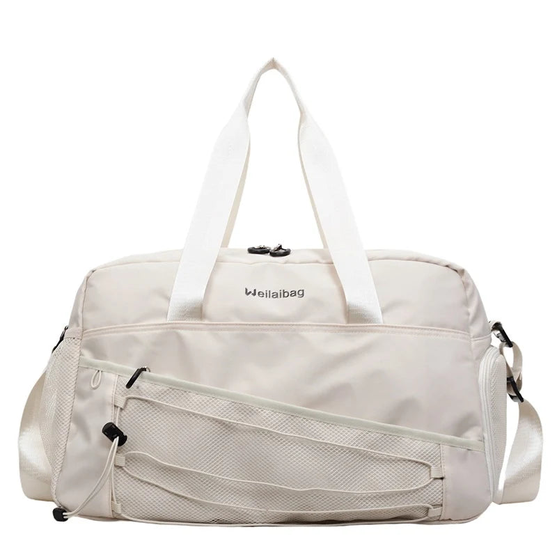 Duffle Bag Water-Resistant Multi-Compartment Shoe Pocket