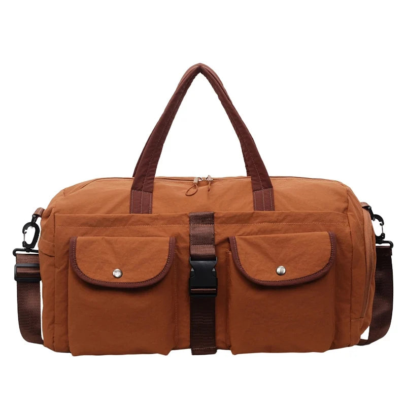 Duffle Bag Water-Resistant Spacious Multiple Pockets