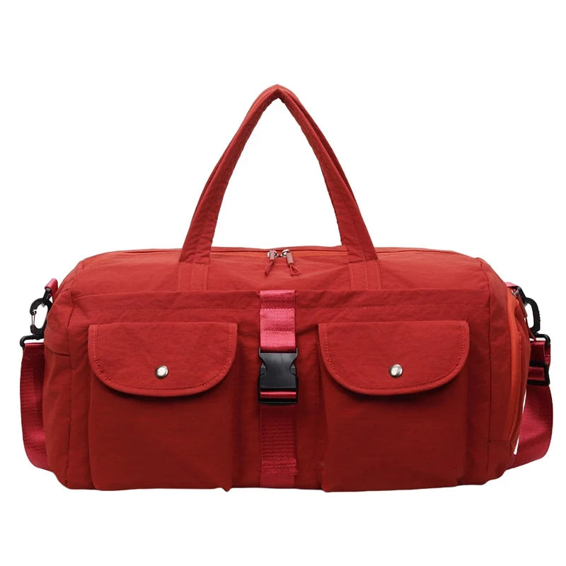 Duffle Bag Water-Resistant Spacious Multiple Pockets