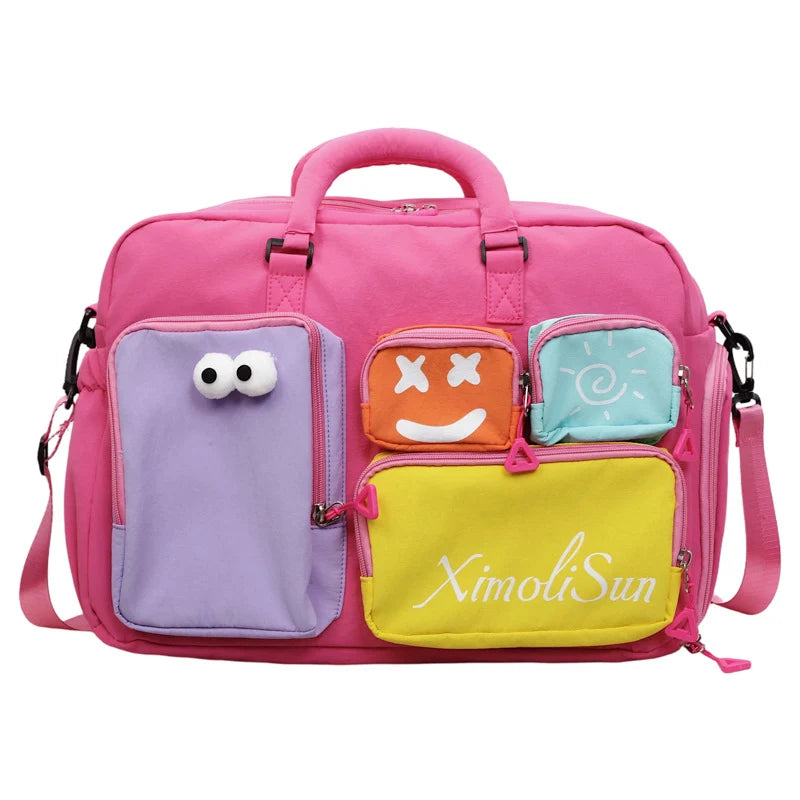 Duffle Bag Weather-Resistant Fabric Large Capacity & Multiple Compartments