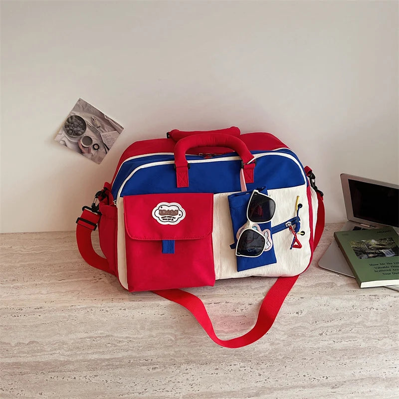 Duffle Bag Weather-Resistant Fabric Large Capacity & Multiple Compartments
