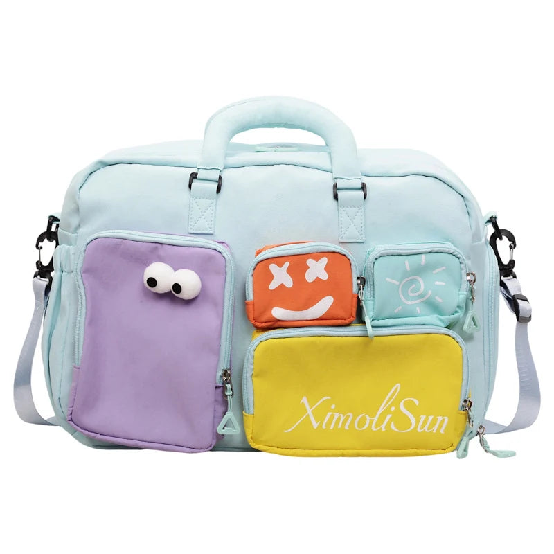 Duffle Bag Weather-Resistant Fabric Large Capacity & Multiple Compartments