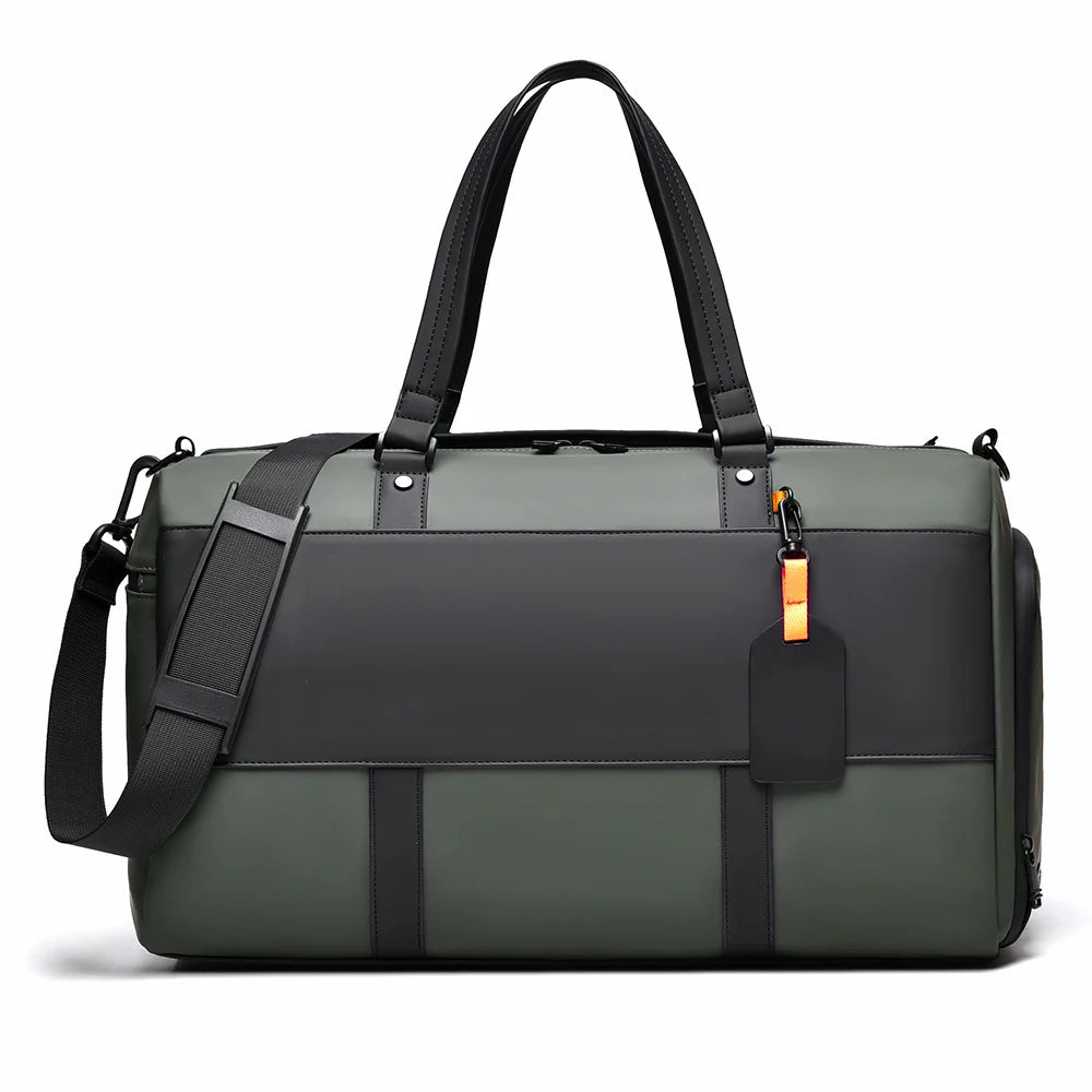 Duffle Bag Weather-Resistant Fabric Large Capacity & Multiple Compartments