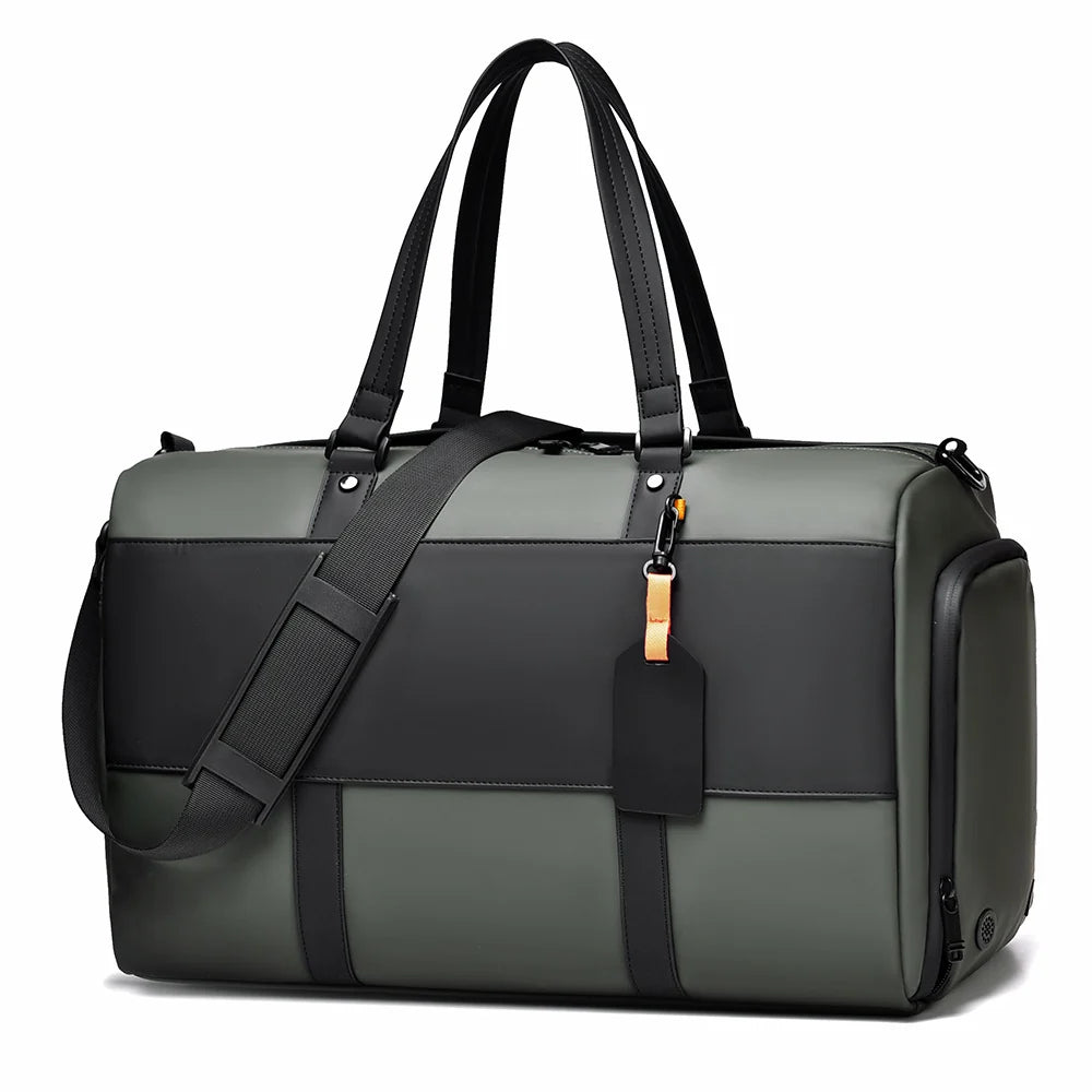 Duffle Bag Weather-Resistant Fabric Large Capacity & Multiple Compartments