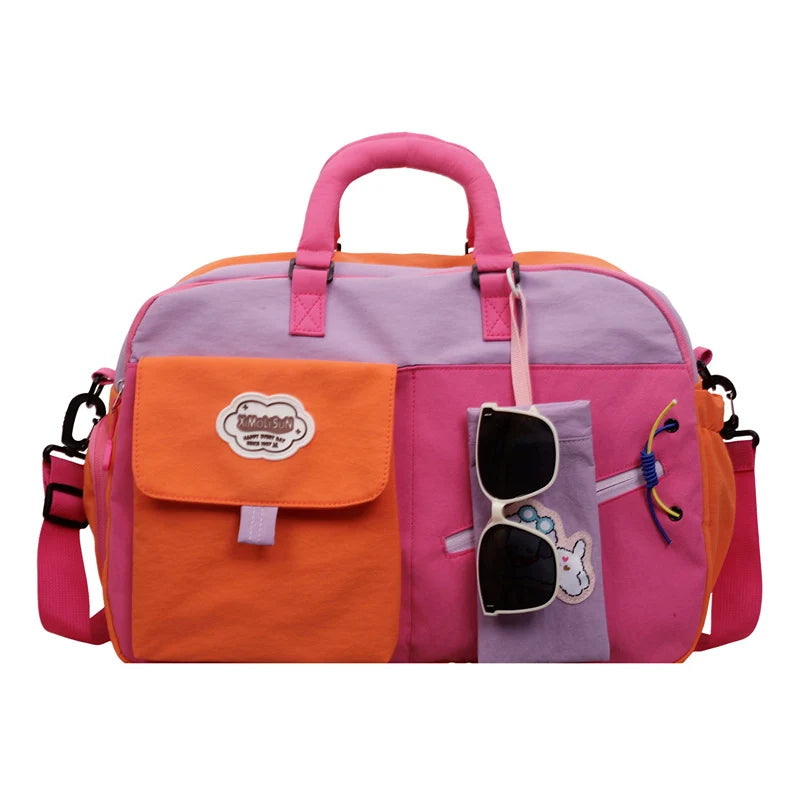 Duffle Bag Weather-Resistant Fabric Large Capacity & Multiple Compartments