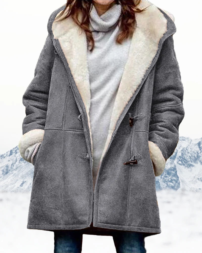 Duffle Coat Sherpa Lined & Toggle Closures Regular Fit