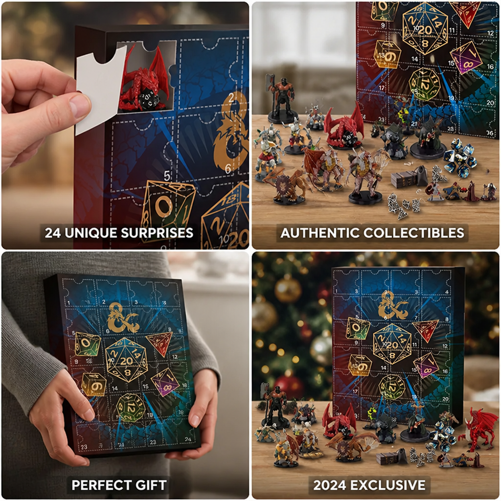 Dungeons & Dragons 24-Day Advent Calendar (2024 Edition)