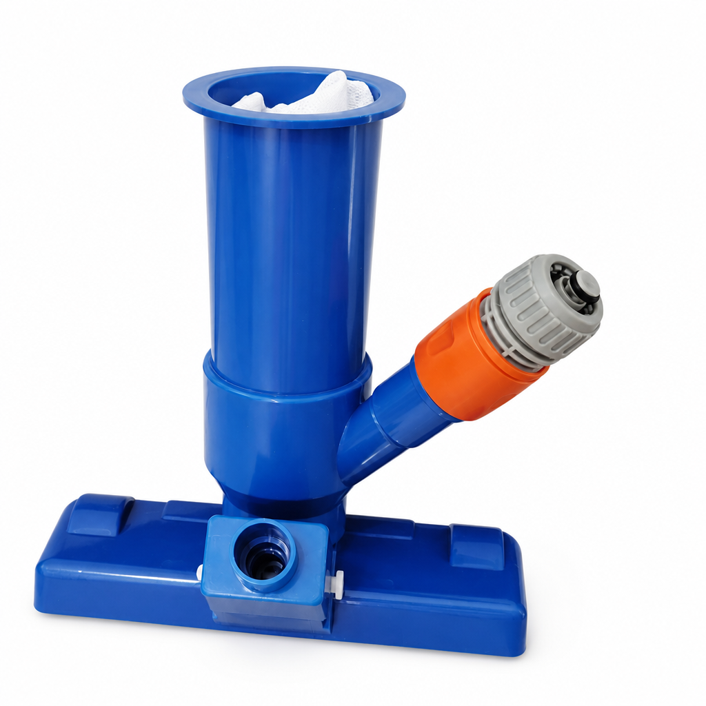 Durable Aluminum Alloy Pool Vacuum Cleaner (With Mesh Bag & Pole)