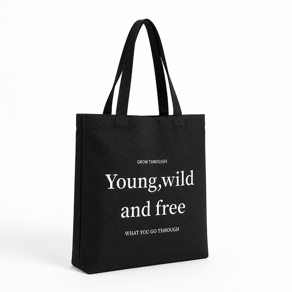 Durable Canvas Inspirational Tote Bag