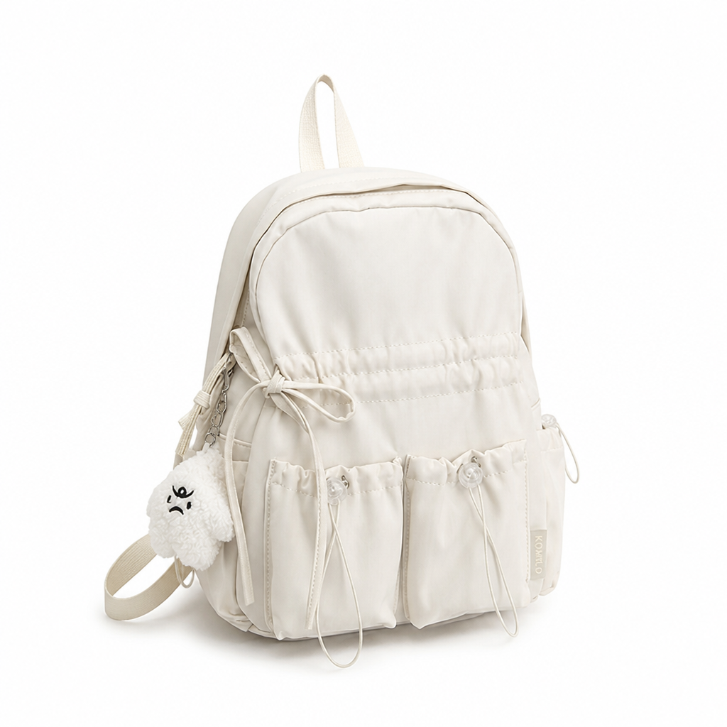 Durable Fabric & Multi-Compartment Drawstring Backpack