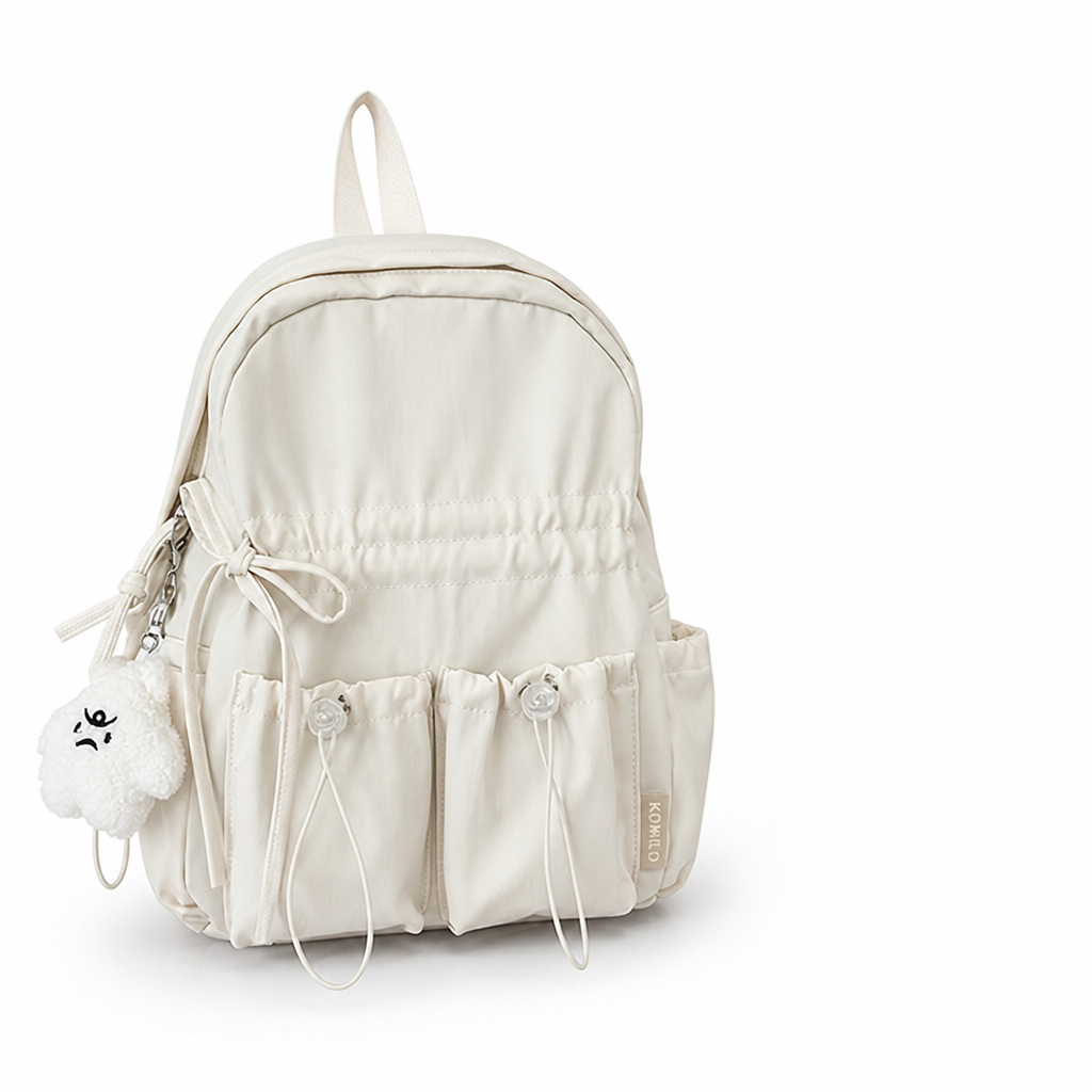 Durable Fabric & Multi-Compartment Drawstring Backpack