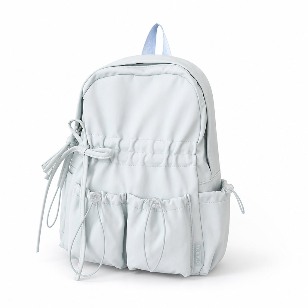 Durable Fabric & Multi-Compartment Drawstring Backpack