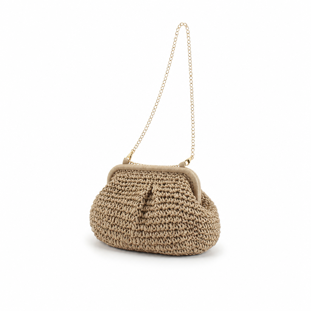 Durable Fabric Zippered Convertible Handbag (Detachable Strap)