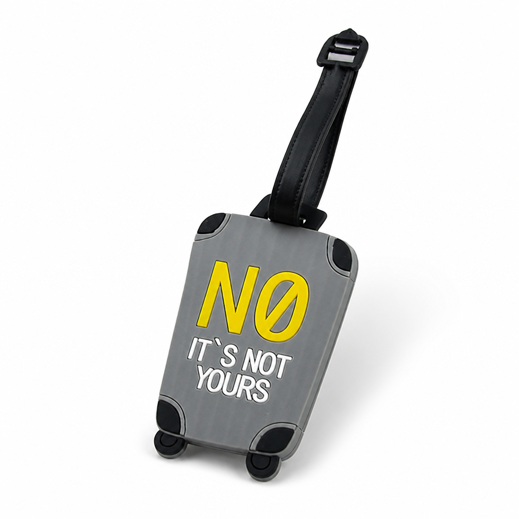 Durable & Flexible Luggage Tag (Large ID Window)