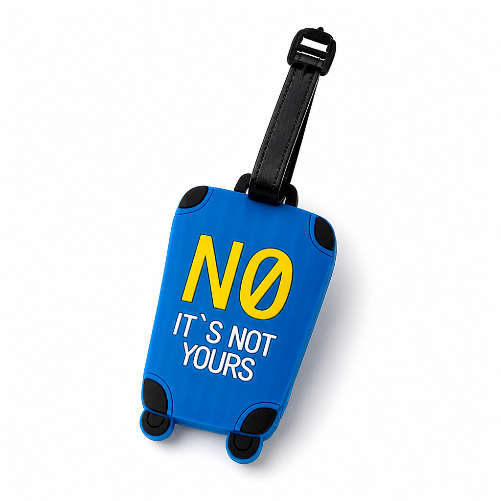 Durable & Flexible Luggage Tag (Large ID Window)
