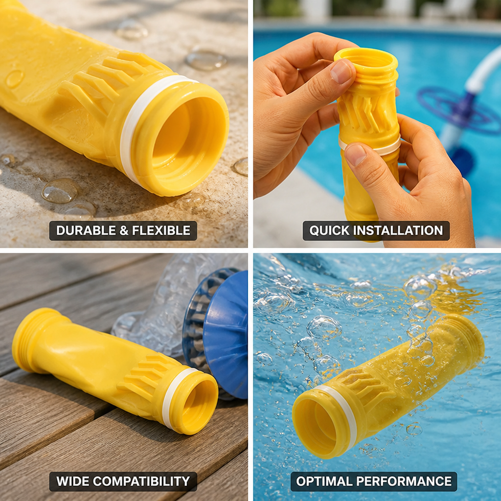 Durable Flexible Quick-Install Pool Cleaner Diaphragm (Universal Fit)