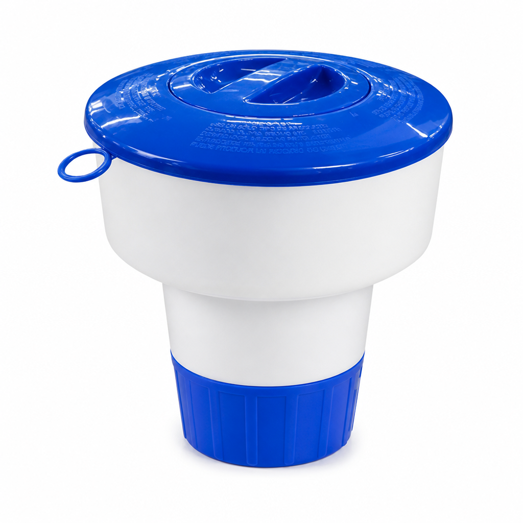Durable Floating Twist-Lock Pool Chlorine Dispenser