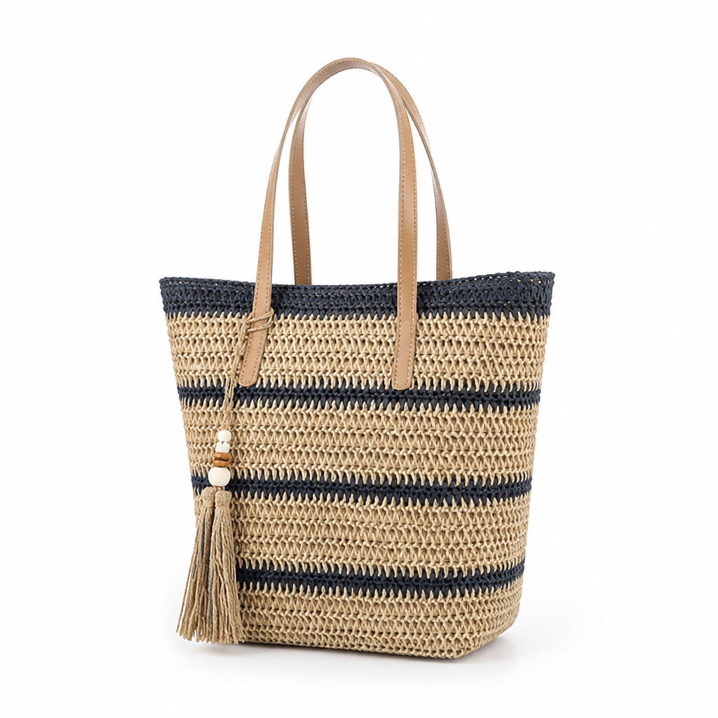 Durable Handcrafted Braided Beach Bag