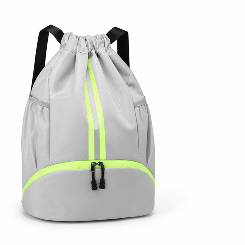 Durable Large-Capacity Reflective Drawstring Backpack