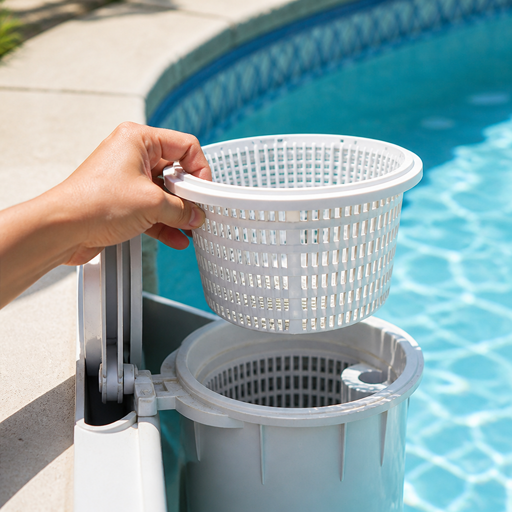 Durable Plastic Replacement Skimmer Basket (Fits Hayward Models)