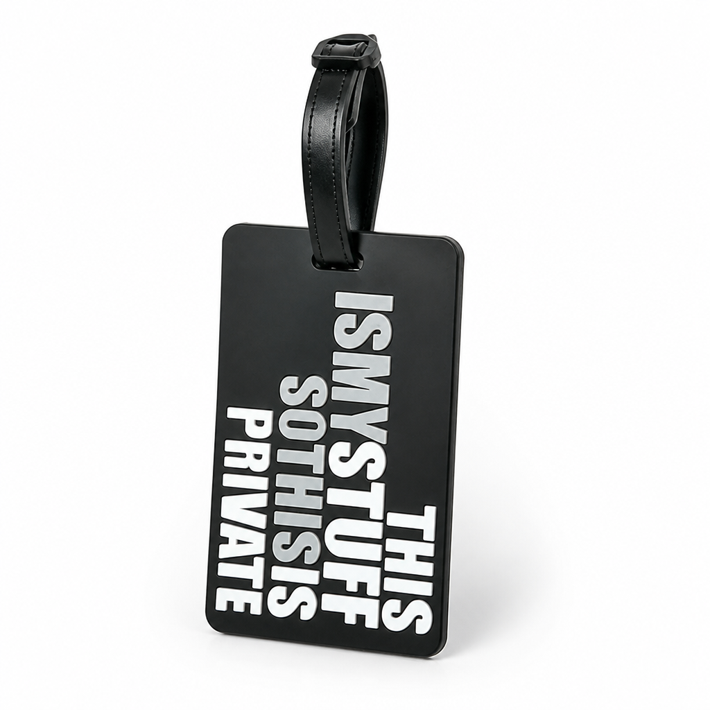 Durable Secure Strap Personalized Luggage Tag