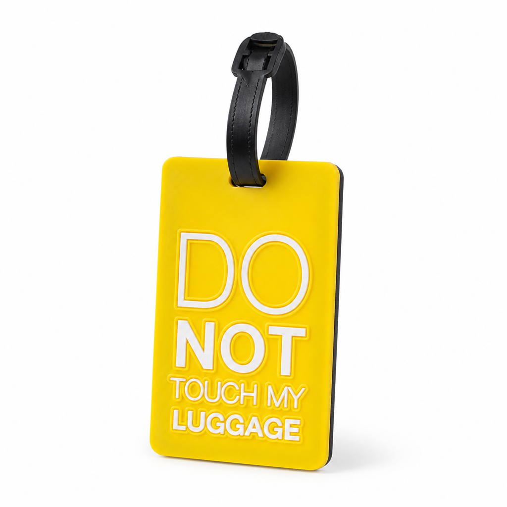 Durable Silicone Luggage Tag (Secure Strap, Not Your Bag Print)
