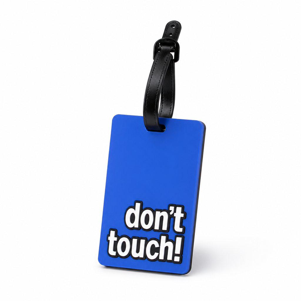 Durable Silicone Luggage Tag (Secure Strap, Not Your Bag Print)