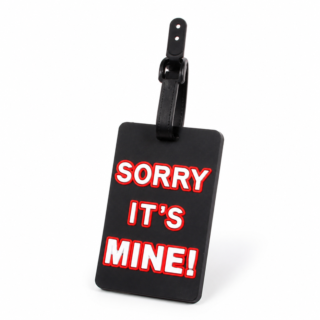 Durable Silicone Luggage Tag (Secure Strap, Not Your Bag Print)