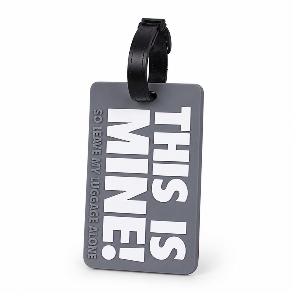 Durable Travel-Ready Personalized Luggage Tag (Adjustable Strap)