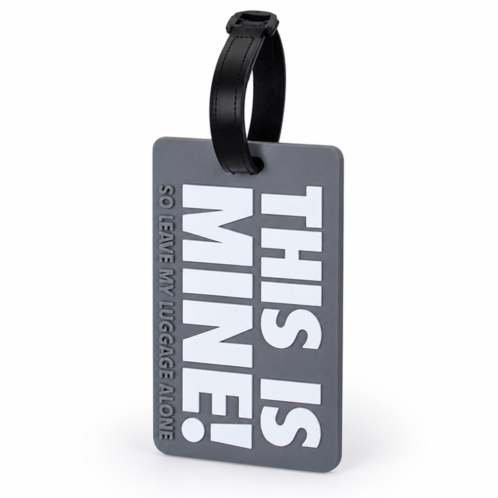 Durable Travel-Ready Personalized Luggage Tag (Adjustable Strap)