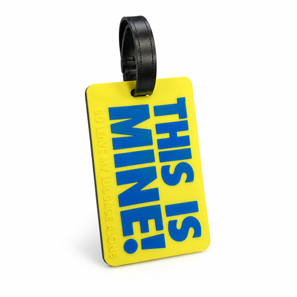Durable Travel-Ready Personalized Luggage Tag (Adjustable Strap)