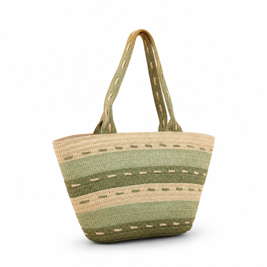 Durable Woven Tote Bag (Ergonomic Handles)