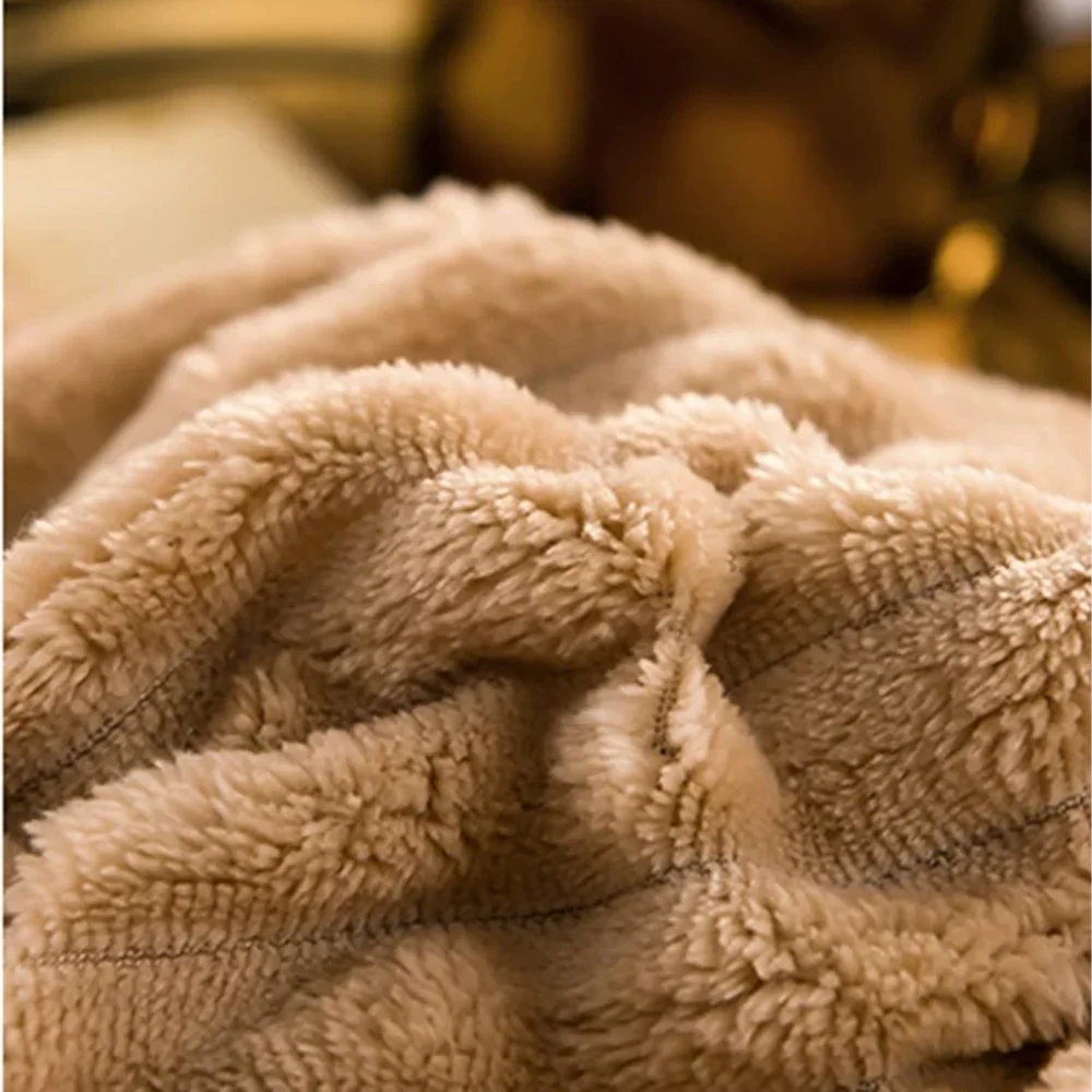 Duvet Cover Set Plush Brushed Winter-Weight Includes 2 Pillowcases