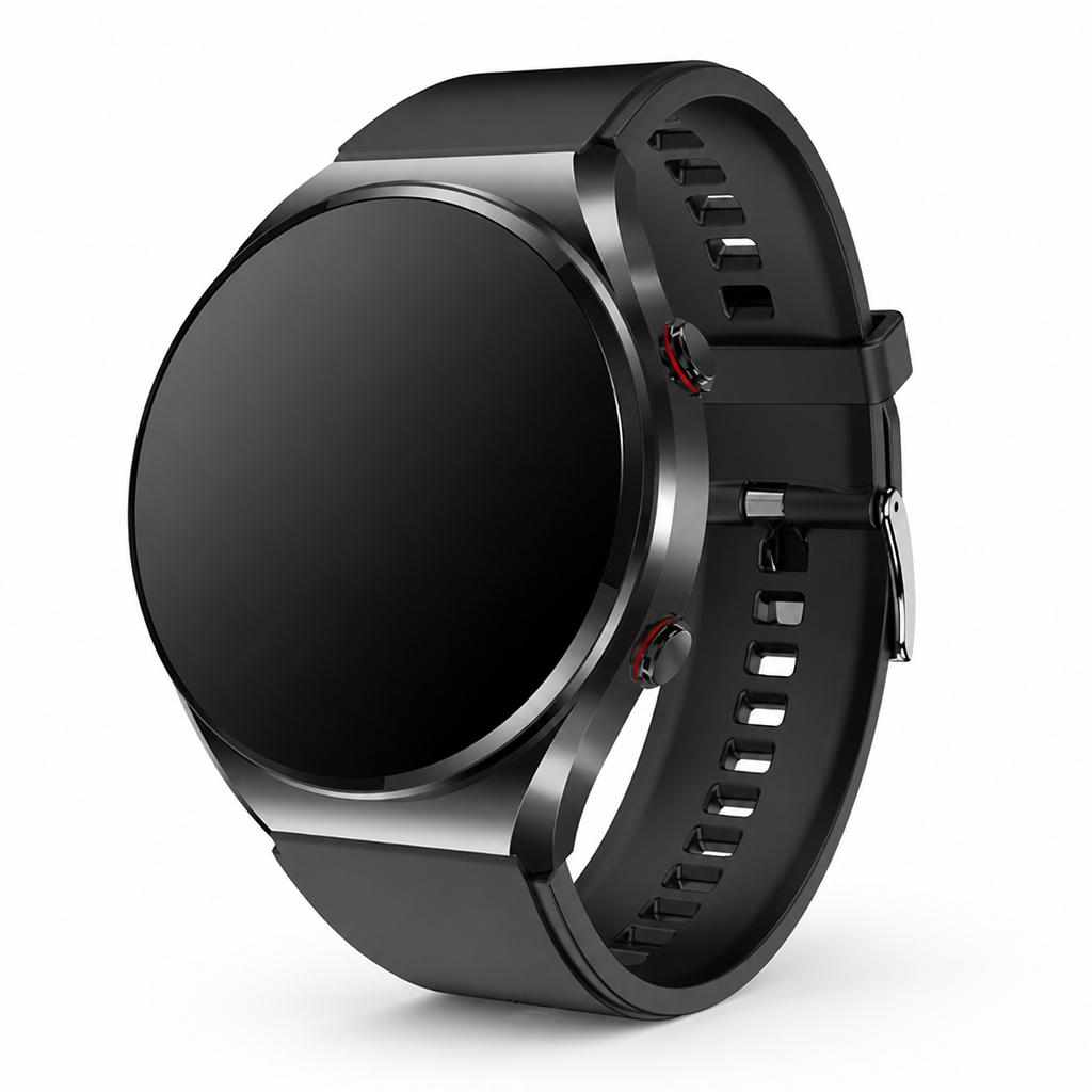 ECG & Afib Detection Blood Glucose 15-Day Battery Health Smartwatch
