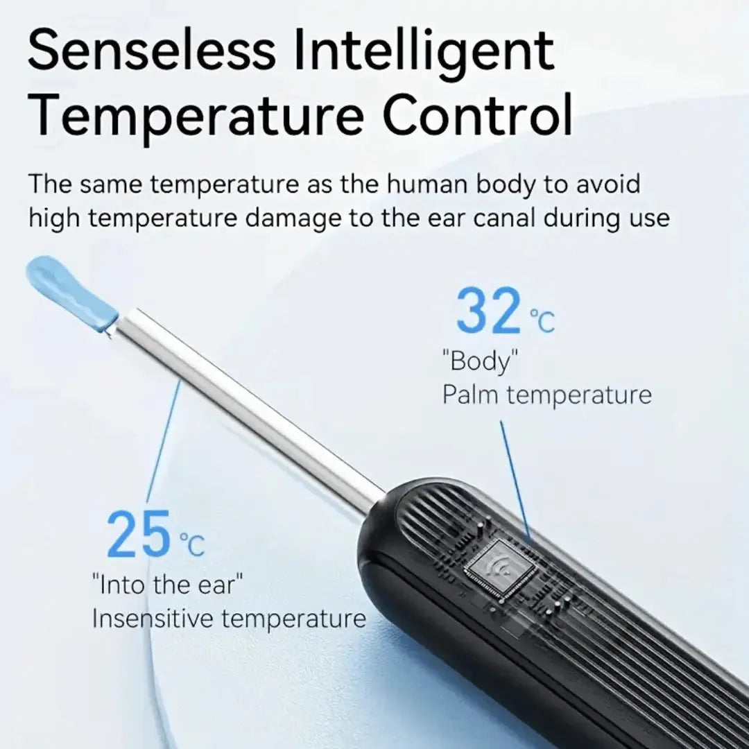 Ear Cleaner Built-In Camera 360° Movable Tip