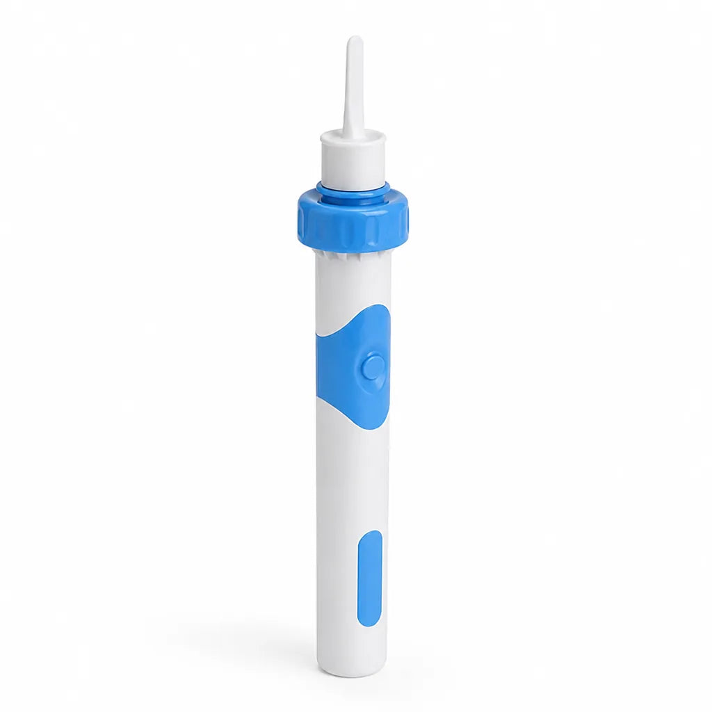Ear Cleaner Cordless Gentle Vibration & Soft Silicone Tip