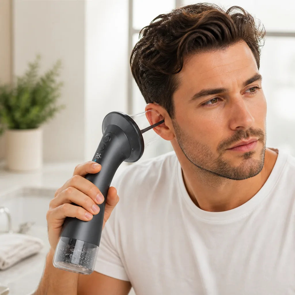 Ear Cleaner Water-Jet Waste Tank Rechargeable USB-C