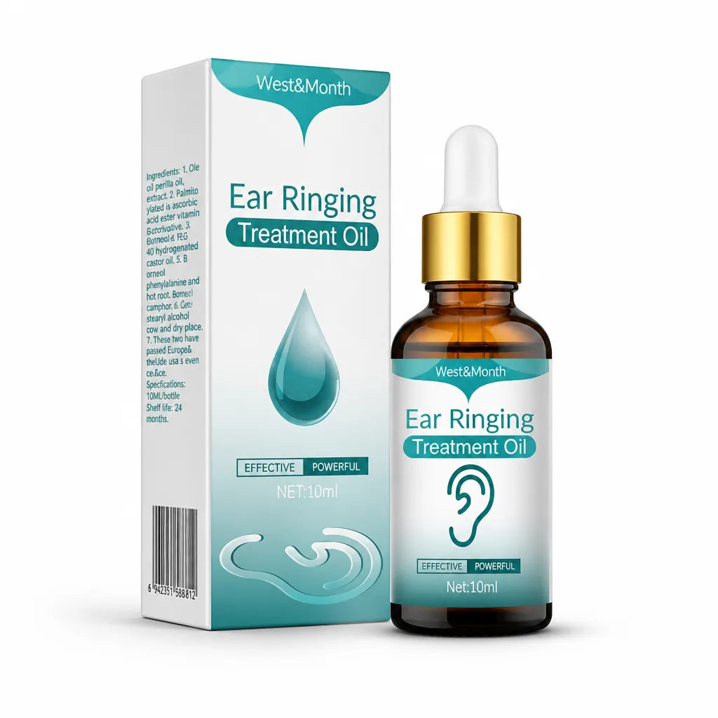 Ear Drops Tinnitus Relief Organic Plant Extracts