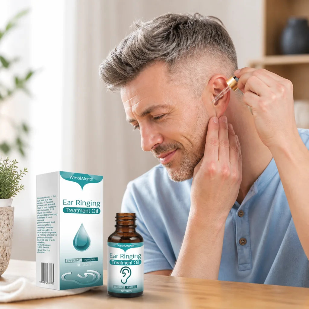 Ear Drops Tinnitus Relief Organic Plant Extracts