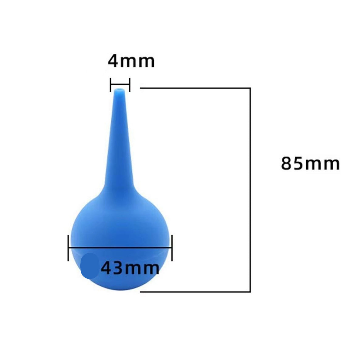 Ear Irrigation Kit Bulb Syringe & Air Blower Soft Tip