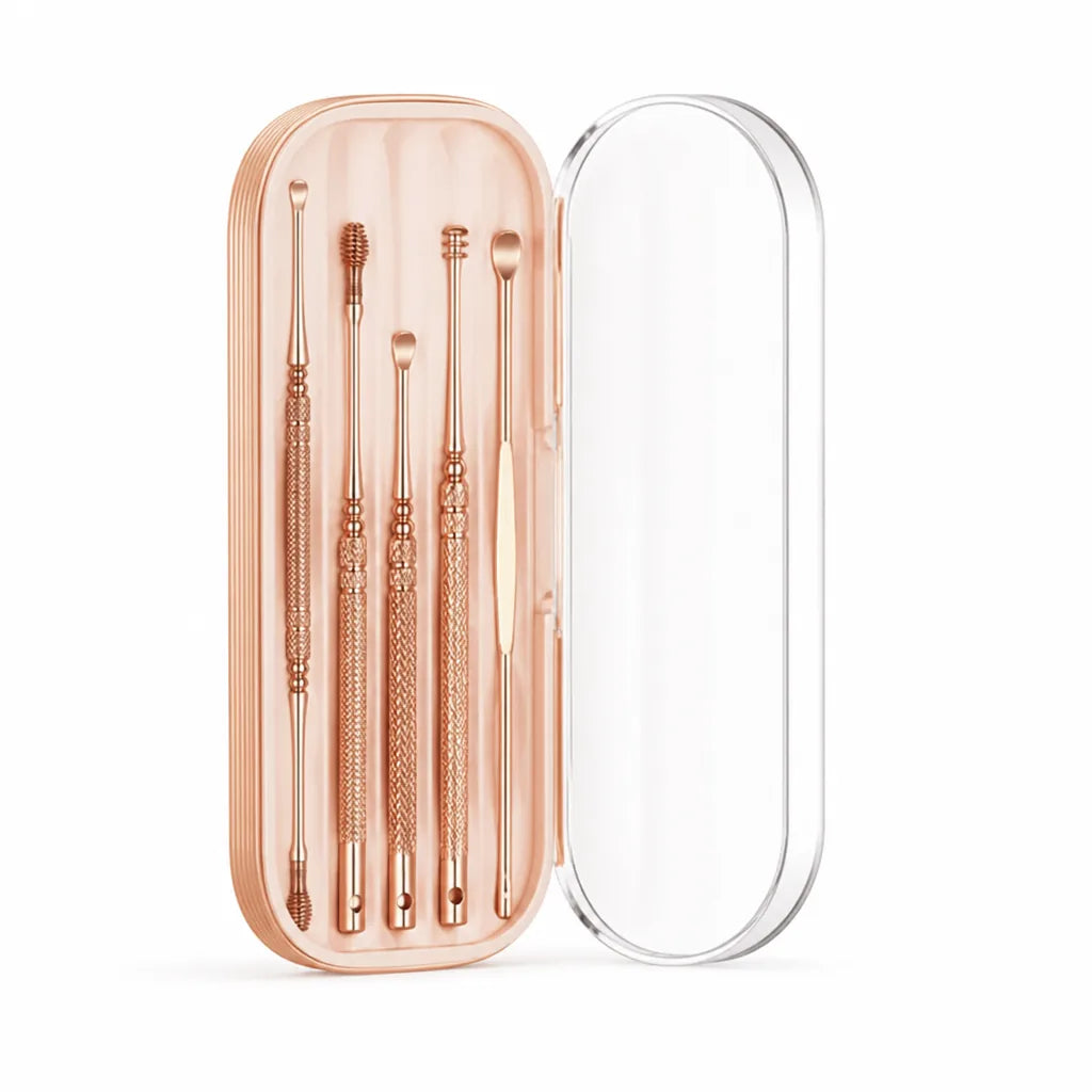 Earwax Removal Tool Medical Stainless Steel Scoop Tip