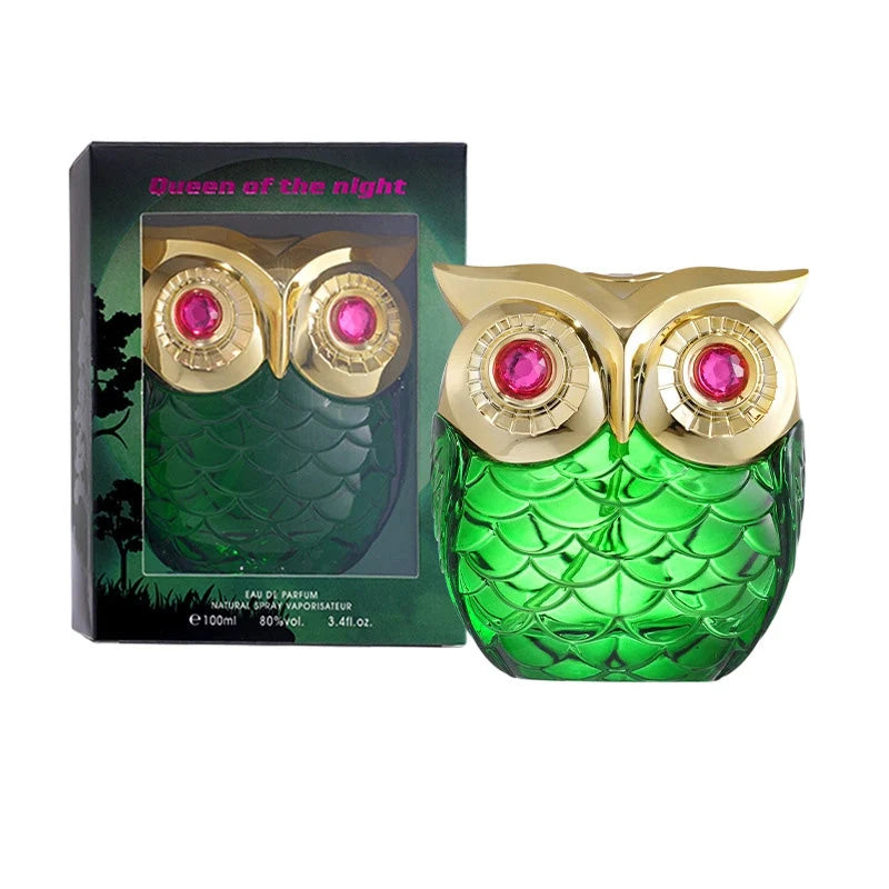Eau De Parfum Owl-Shaped Glass Bottle 3.4 Fl Oz
